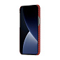 Клип-кейс (накладка) Pitaka MagEZ Case 2 для Apple iPhone 13 Pro Max кевлар (арамид), красно-оранжевый (плетение "ёлочка") - 2