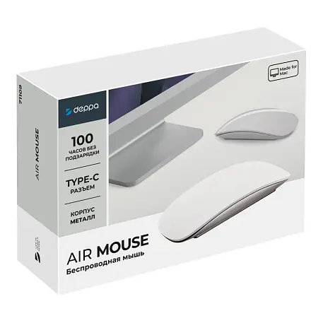 Мышь беспроводная Deppa Air Mouse белый - 2