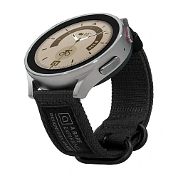 Ремешок Araree Soft Woven для Samsung Watch 20mm нейлон чёрный