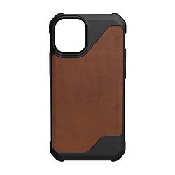 Клип-кейс (накладка) UAG Metropolis LT для Apple iPhone 13 полиуретан, кожа, коричневый