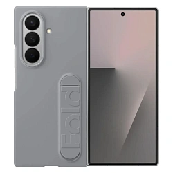 Клип-кейс (накладка) Samsung Silicone Case для Samsung Galaxy Z Fold 7 силикон, серый