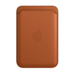 Кардхолдер Leather Wallet with Magsafe для Apple iPhone искусственная кожа, коричневый