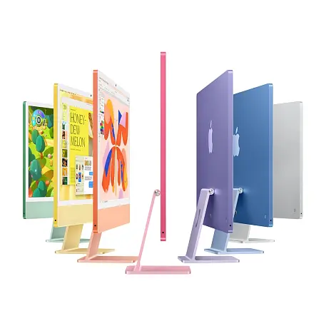 Моноблок Apple iMac 24" M4 (8-core GPU) 16 ГБ, 256 ГБ (MWUE3), зелёный - 7