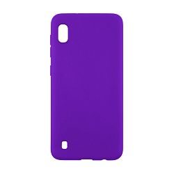 Клип-кейс (накладка) Silicone cover для Samsung Galaxy A10 силикон, фиолетовый