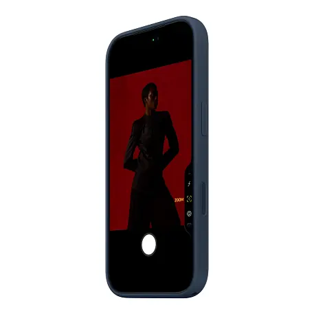 Клип-кейс (накладка) Apple Silicone Case MagSafe для Apple iPhone 17 Pro Max силикон, Midnight - 2