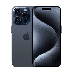 Смартфон Apple iPhone 15 Pro 128 ГБ "синий титан"