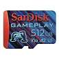 Карта памяти SanDisk GamePlay (без адаптера), 512 ГБ