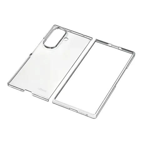 Клип-кейс (накладка) uBear View Case для Samsung Galaxy Z Fold 7 поликарбонат, прозрачный - 2