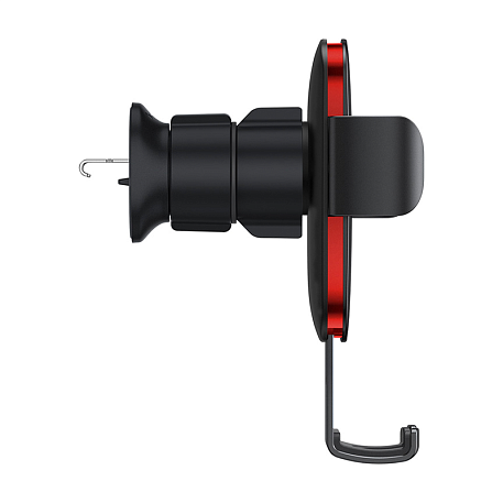 Автомобильный держатель Baseus Metal Age2 Gravity Car Mount (зажим) чёрный - 3