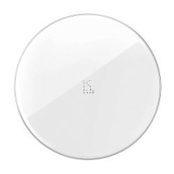 Беспроводное зарядное устройство Baseus Simple Wireless Charger 15 Вт белый