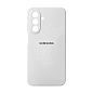 Клип-кейс (накладка) Silicone cover закрытый для Samsung Galaxy A17 / A26 силикон, белый