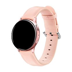 Ремешок для Samsung Watch 22mm кожа розовый