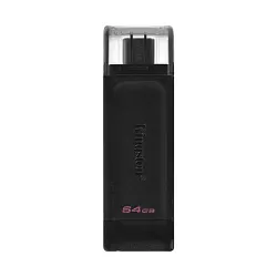 USB-флешка Kingston DataTraveler 70 64 ГБ чёрный