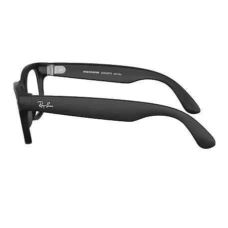 Умные очки Ray-Ban Wayfarer Matte Black, Clear/Graphite Green Transitions, (50-22-150mm) - 4