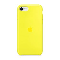 Клип-кейс (накладка) Apple Silicone Case для Apple iPhone SE 2020 / 2022 силикон, Flash