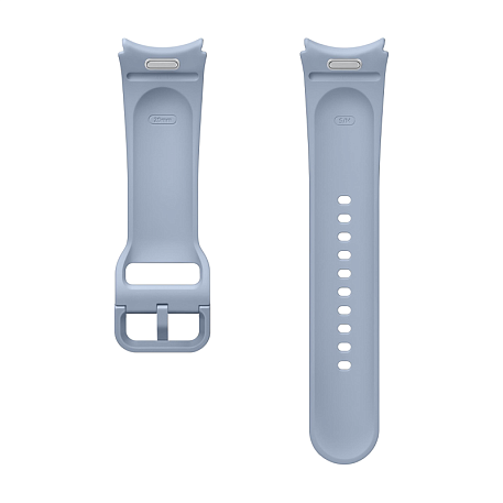 Спортивный ремешок Samsung Sport Band One Click для Samsung Watch 20mm фторэластомер голубой - 2
