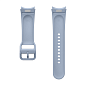 Спортивный ремешок Samsung Sport Band One Click для Samsung Watch 20mm фторэластомер голубой - 2
