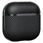 Кобура Pitaka MagEZ Case для Apple AirPods 4 кевлар (арамид), чёрно-серый (клетка) (APM2404) - 3