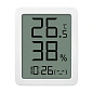 Датчик температуры и влажности Xiaomi Miaomiaoce Smart Clock Temperature And Humidity Meter LCD белый