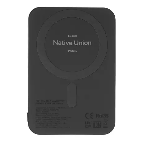 Внешний аккумулятор с беспроводной зарядкой Native Union (Re) Classic Qi2 5000 мАч 20 Вт коричневый - 2