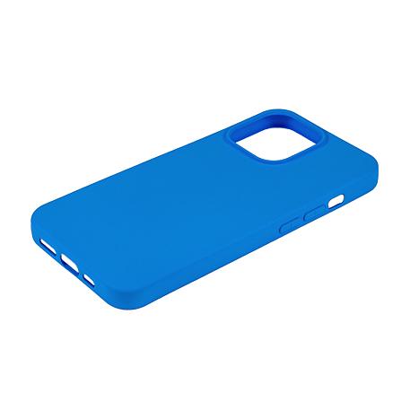 Клип-кейс (накладка) Без лого для Apple iPhone 13 Pro силикон, голубой - 3