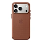Клип-кейс (накладка) Apple TechWoven Case MagSafe для Apple iPhone 17 Pro полиэстровая ткань, термополиуретан, Sienna