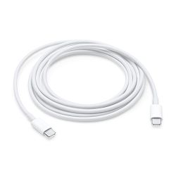 Дата-кабель Apple  Type-C to Type-C 2 м, белый