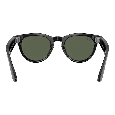 Умные очки Ray-Ban Headliner Gen 2 Shiny Black, Clear G15 Green, (50-23-150mm) - 4