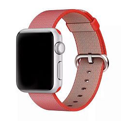 Ремешок для Apple Watch 38 / 40 / 41 / 42mm нейлон красный