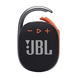 Портативная колонка JBL Clip 4 чёрный с оранжевым