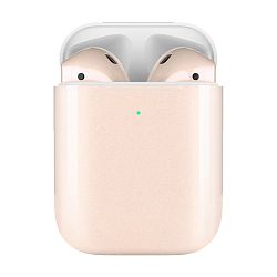 Беспроводные наушники Apple AirPods 2 с зарядным футляром перламутровый (MV7N2)