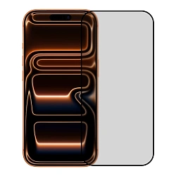 Защитное стекло Otao Matte 2.5D для Apple iPhone 17 Pro Max, черная рамка