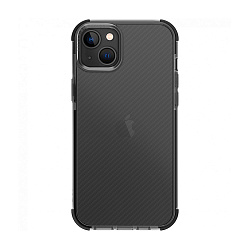 Клип-кейс (накладка) UNIQ Combat Aramid Series для Apple iPhone 14 Plus полиуретан, затемнённый под карбон