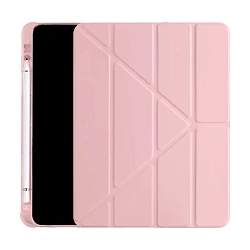 Чехол-книжка c отделением под стилус Smart Case для Apple iPad 10.9 (2022) / Apple iPad 11 (2025) силикон, пудровый