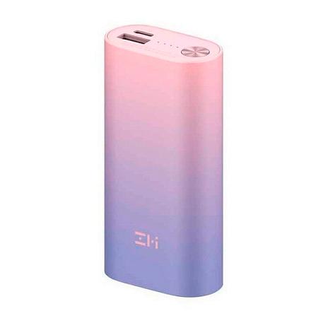 Внешний аккумулятор Xiaomi ZMI Type-c Mini 10000 мАч 30 Вт фиолетово-розовый - 2