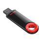 USB-флешка SanDisk Cruzer Dial 16 ГБ, чёрный с красным