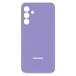 Клип-кейс (накладка) для Samsung Galaxy A15 пластик, силикон, фиолетовый