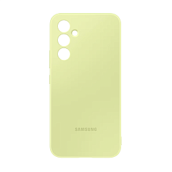 Клип-кейс (накладка) Samsung Silicone Case для Samsung Galaxy A54 поликарбонат, силикон, лаймовый