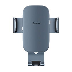 Автомобильный держатель Baseus Metal Age2 Gravity Car Mount Air Vent Version (зажим) серый