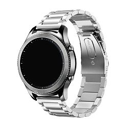 Браслет для Samsung Watch 20mm сталь серебристый