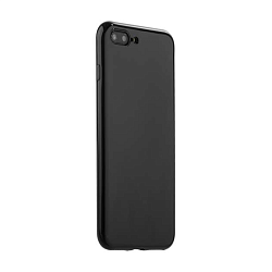 Клип-кейс (накладка) J-Case для Apple iPhone 7 Plus / 8 Plus силикон, чёрный