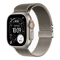 Умные часы Apple Watch Ultra 3 49mm GPS + Cellular Natural Titanium Case Natural Titanium Milanese Loop