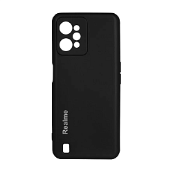 Клип-кейс (накладка) для Realme C31 силикон, чёрный