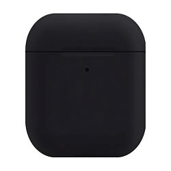 Кобура Case Protection для Apple AirPods 2018 / 2019 силикон, чёрный