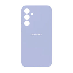 Клип-кейс (накладка) Silicone cover закрытый для Samsung Galaxy S23 FE силикон, лавандовый