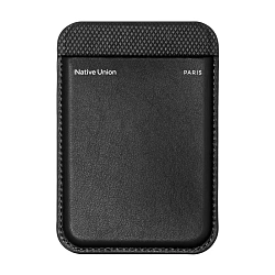 Кардхолдер Native Union (Re) Classic Wallet для Apple iPhone поликарбонат, древесная целюлоза, чёрный