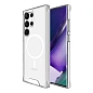 Клип-кейс (накладка) Space MagSafe для Samsung Galaxy S25 Ultra полиуретан, поликарбонат, прозрачный