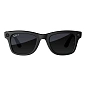 Умные очки Ray-Ban Wayfarer Matte Black, Gradient Graphite Polarized, (53-22-155mm) - 2