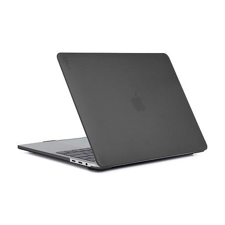 Клип-кейс (накладка) UNIQ Claro для Apple MacBook Pro 13" (2020 / 2022) пластик, серый матовый - 3