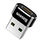 Адаптер-переходник Baseus Mini Type-C female to USB male adapter converter (USB to Type-C)